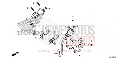 IGNITION COIL NC750JF de 2015